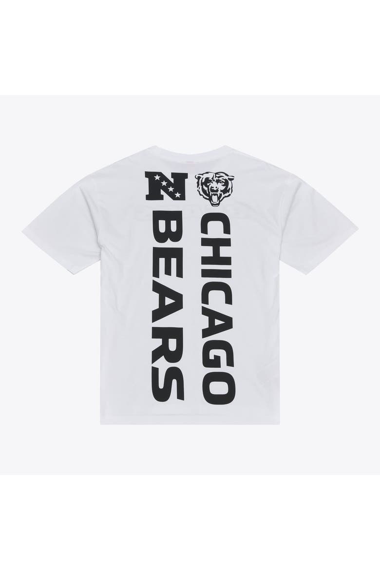 Men's Mitchell & Ness White Chicago Bears Monochrome T-Shirt, Alternate, color, White