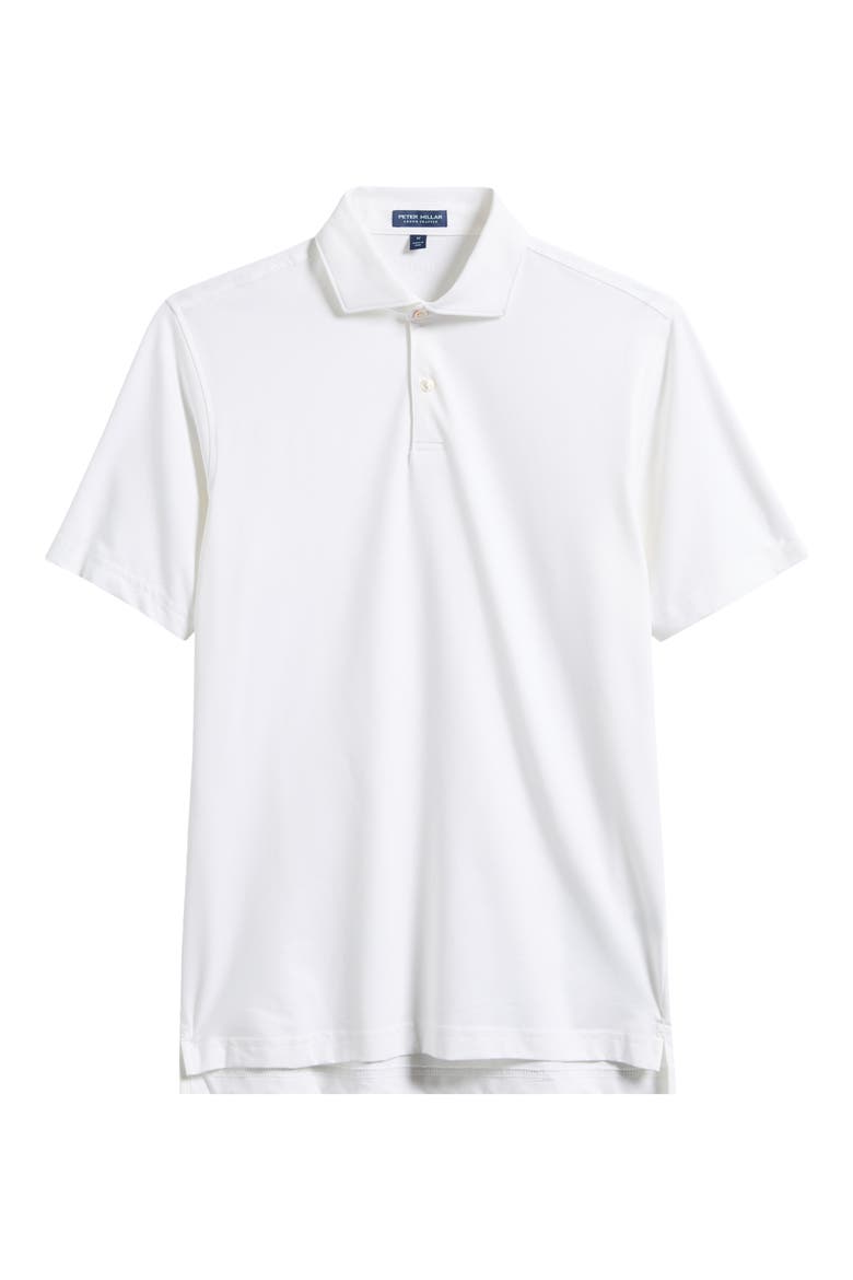 Crown Crafted Albatross Pima Cotton Blend Polo, Alternate, color, WHITE