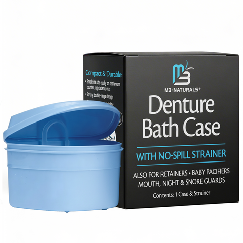 Denture Bath Case for Retainers & Dentures