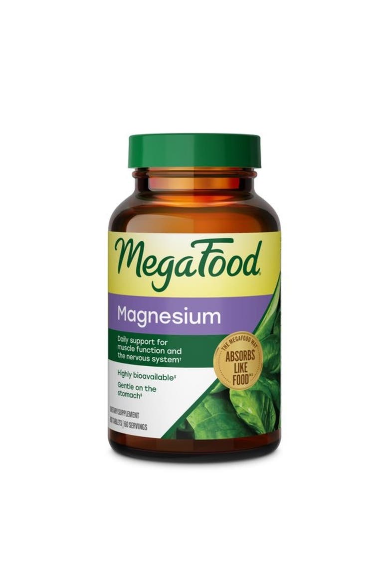 Magnesium Supplement, Chelated, Vegan, Gluten Free, Non-GMO, 60 Tablets, Main, color, None
