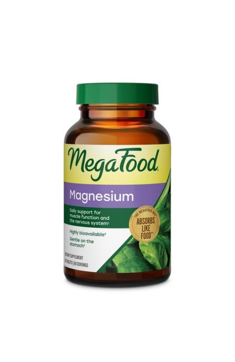 Magnesium Supplement, Chelated, Vegan, Gluten Free, Non-GMO, 60 Tablets