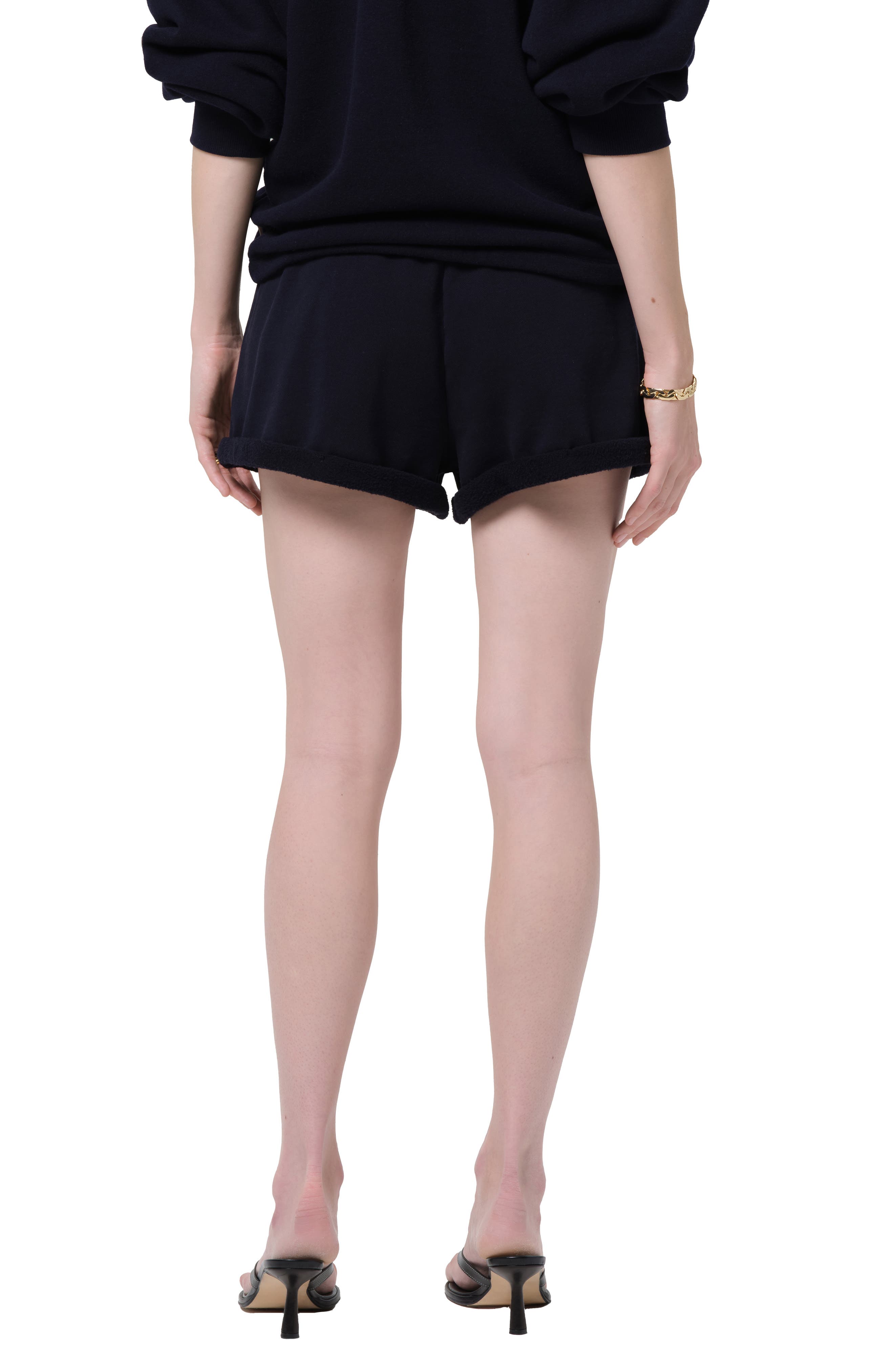 Vivienne Rolled Cuff Sweat Shorts - image 4