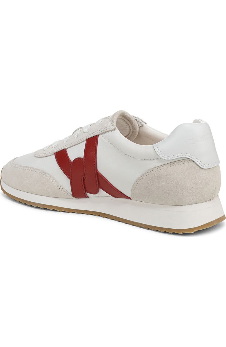 Veronica Beard Penrose Sneaker, Alternate, color, Lily/ Poppy Red