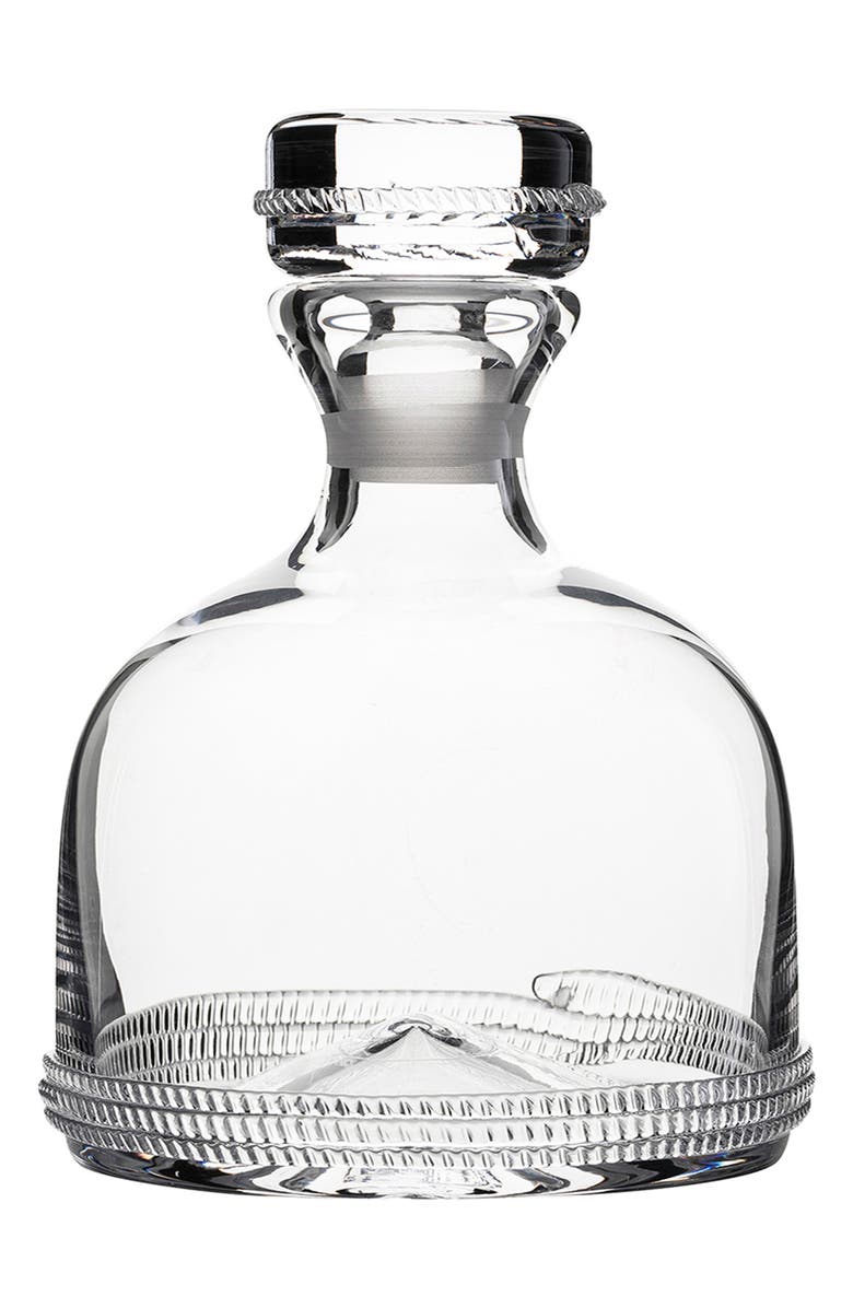 Juliska Dean Whiskey Glass Decanter, Main, color, Clear