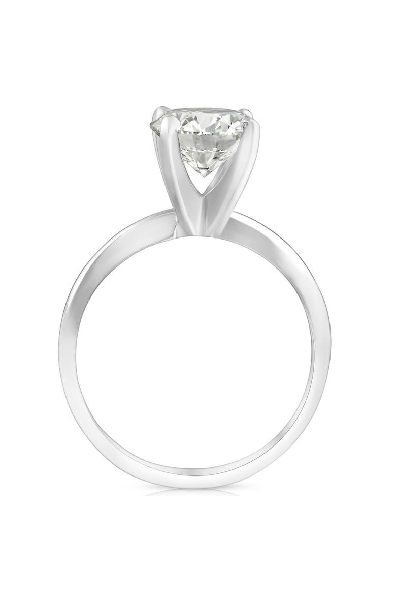 1 3/4Ct Solitaire Diamond Platinum Engagement Ring Lab Grown, Alternate, color, Platinum