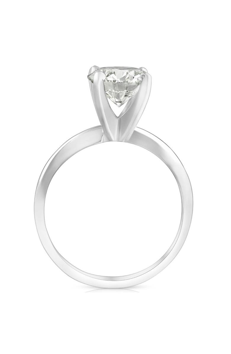 Bliss Diamond 1 3/4Ct Solitaire Diamond Platinum Engagement Ring Lab Grown, Alternate, color, 
