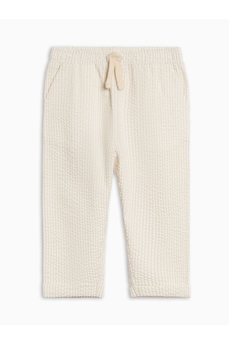 Organic Merrit Seesucker Pant, Alternate, color, Dune Stripe