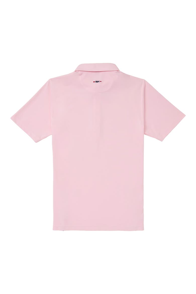 Solid Piqué Performance Golf Polo, Alternate, color, PINK