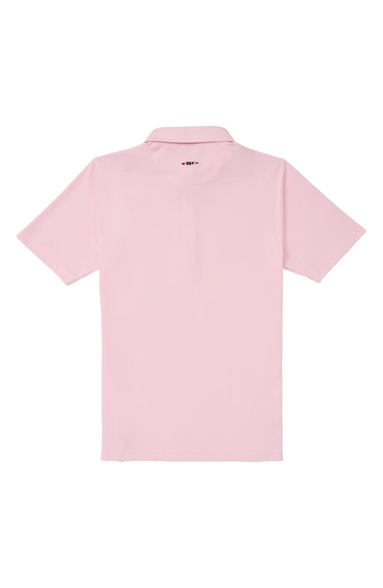 Sugarloaf Social Club Solid Piqué Performance Golf Polo, Alternate, color, Pink