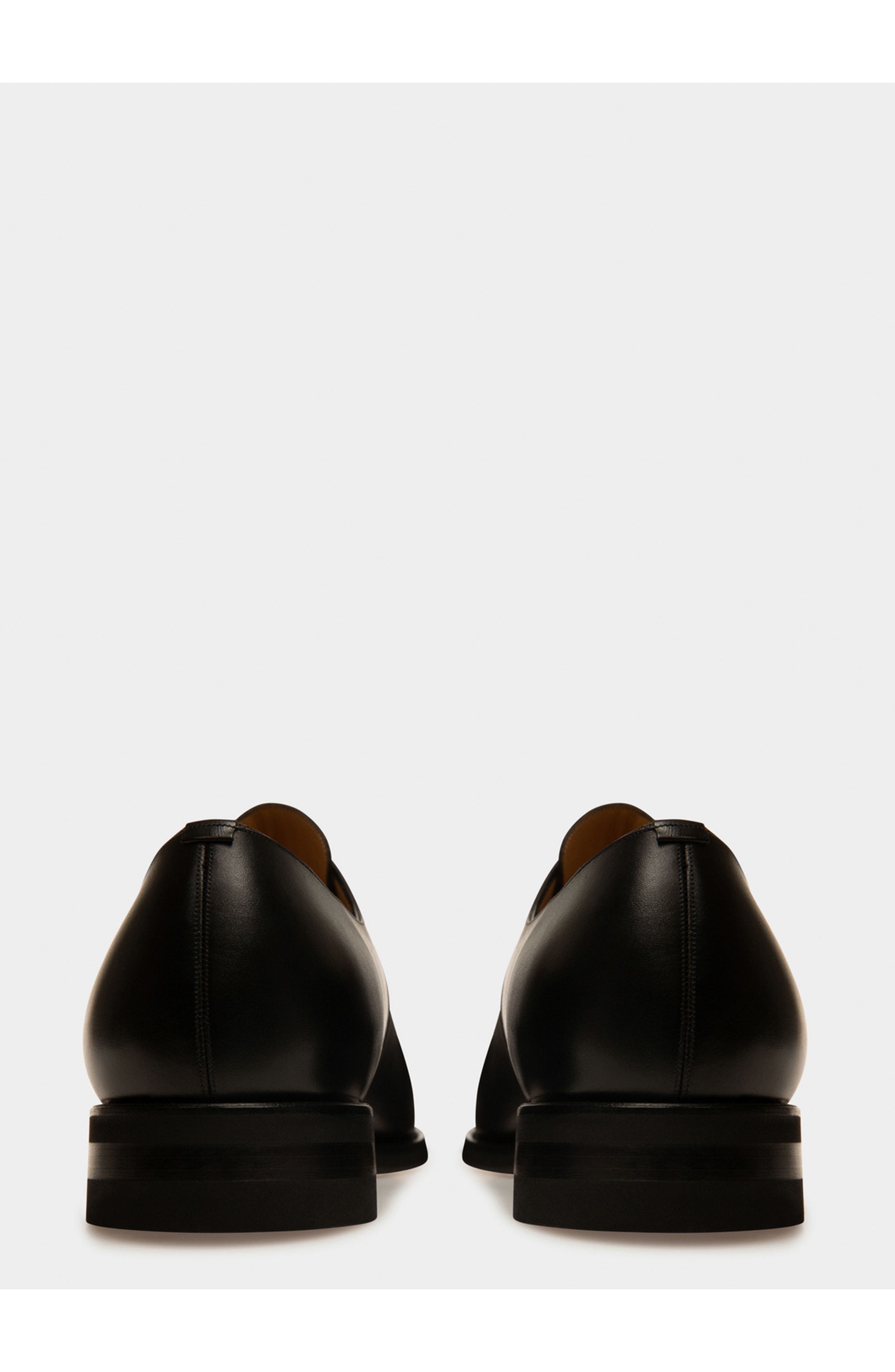 Bally Scribe Novo Derby Shoes In Calf Leather, Alternate, color, 