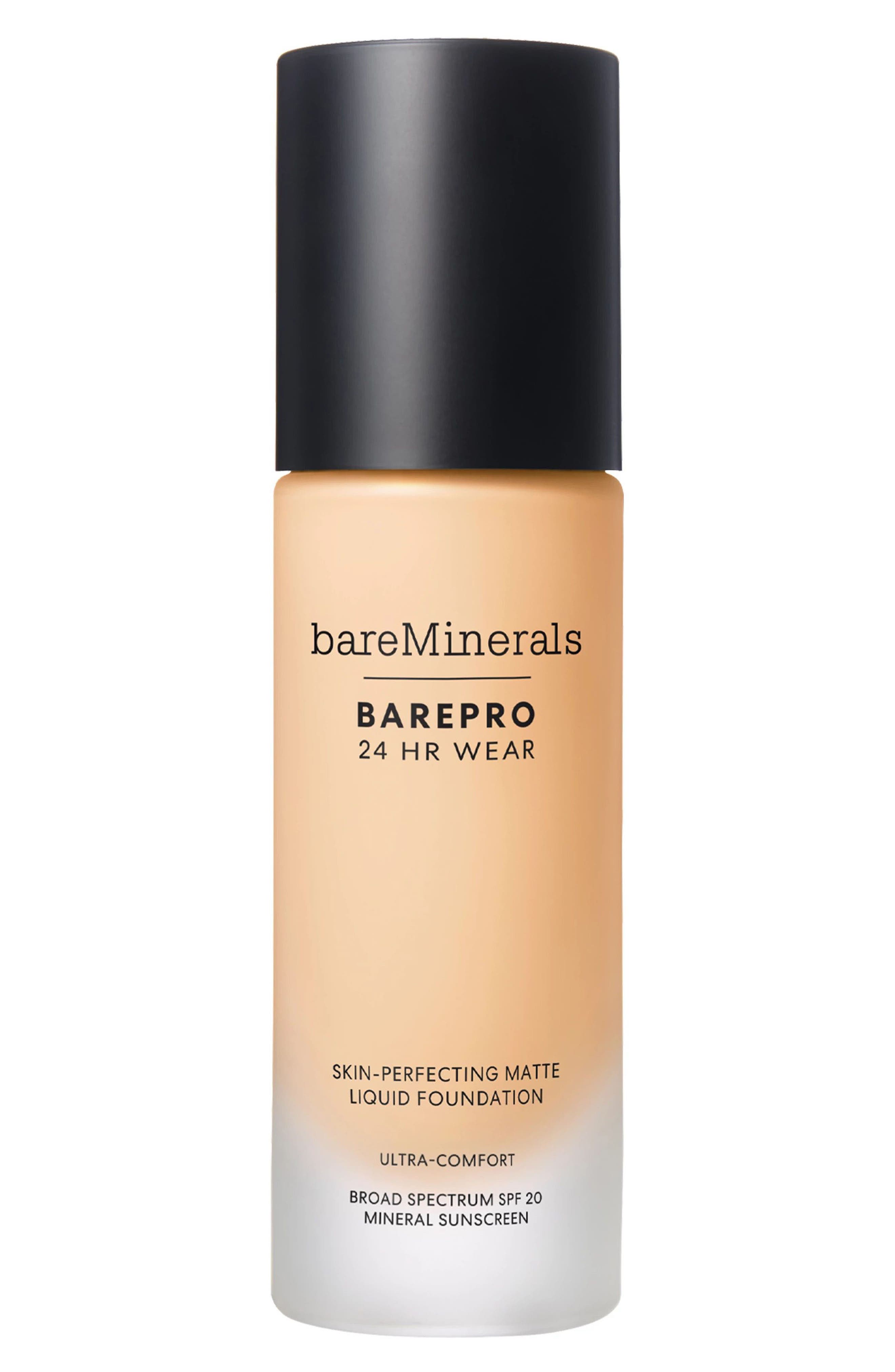 bareMinerals® BAREPRO 24HR Wear Skin-Perfecting Matte Liquid Foundation Mineral SPF 20 PA++ in Fair 15 Warm 