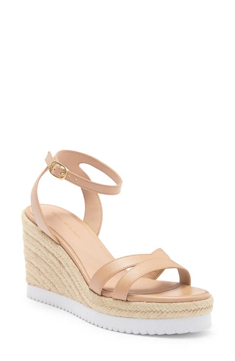 Catlina Ankle Strap Espadrille Platform Wedge Sandal (Women)