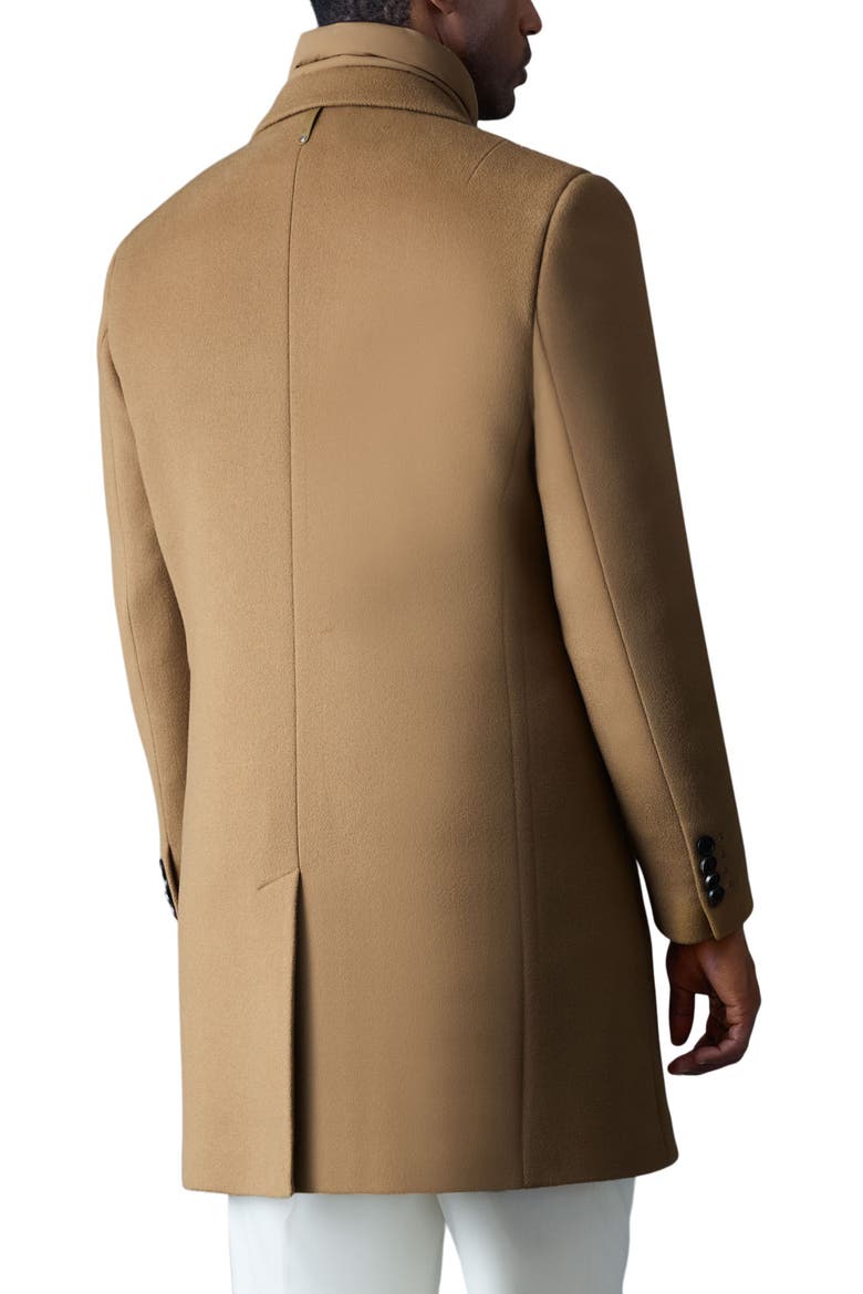 Skai-SLB Virgin Wool Coat with Removable Down Bib, Alternate, color, OTTER