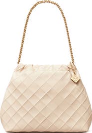 Tory Burch Fleming Soft Quilted Leather Hobo Bag