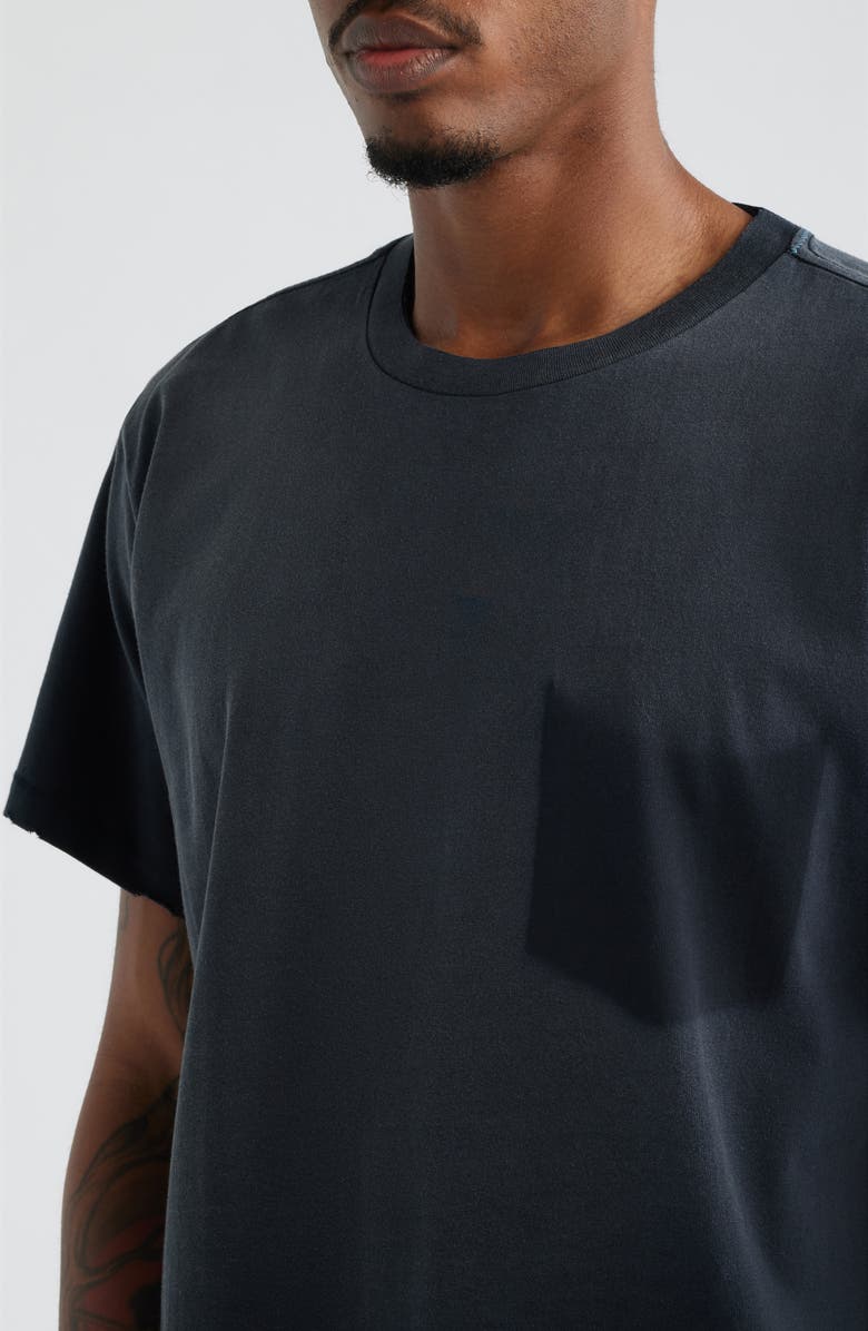Elwood Core Distressed Tee, Alternate, color, Vintage Black