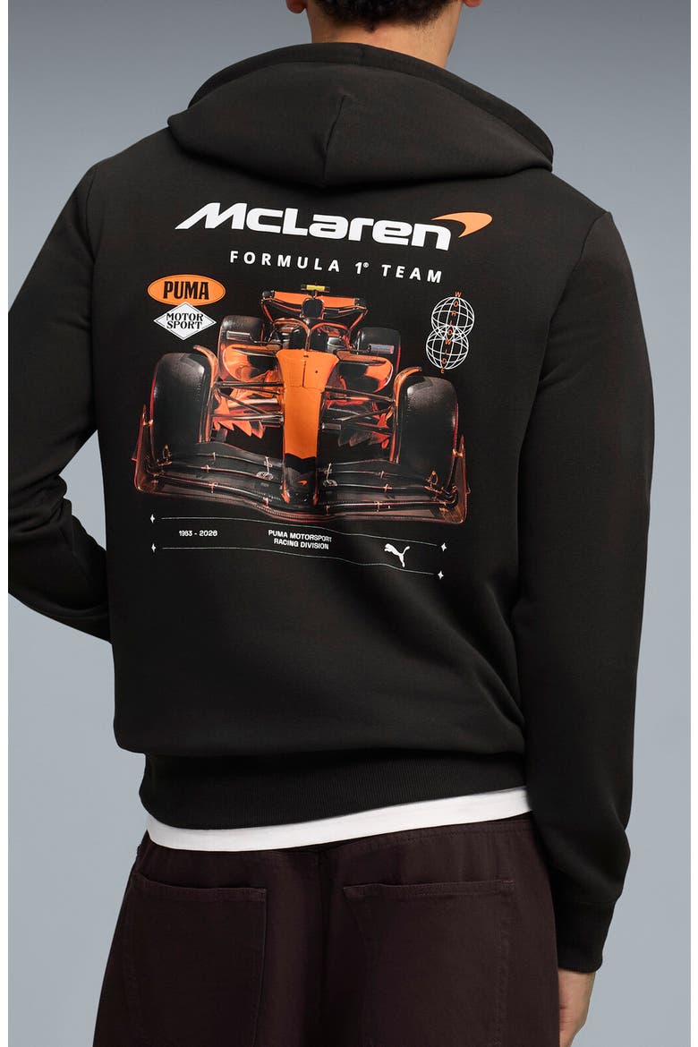 McLaren F1 Cotton Blend Graphic Hoodie, Alternate, color, PUMA BLACK