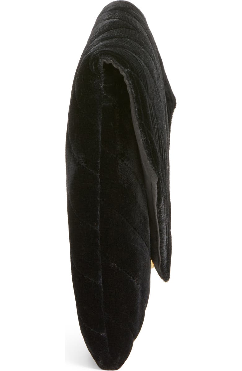 Shiraleah Alexis Velvet Envelope Clutch, Alternate, color,