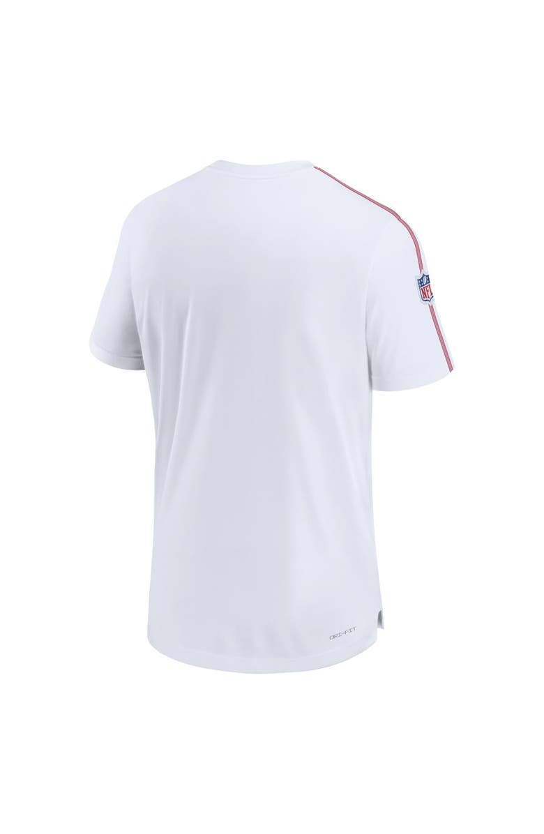Nike Men's Nike White New York Giants Sideline Alternate Logo Coach Performance Top, Alternate, color, White