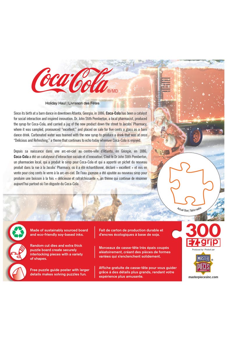 Coca-Cola Holiday Haul 300pc Puzzle, Alternate, color, Multicolor