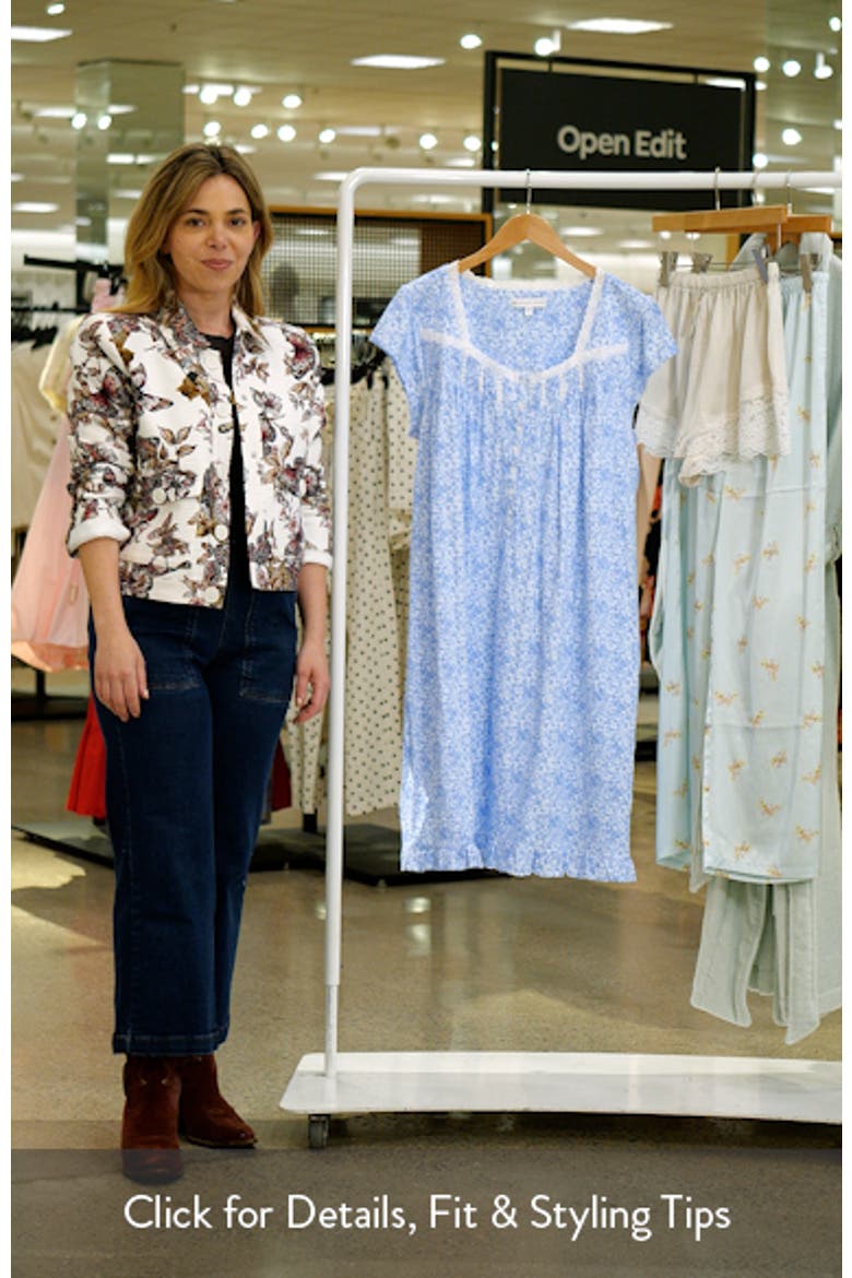 Cap Sleeve Cotton Nightgown video