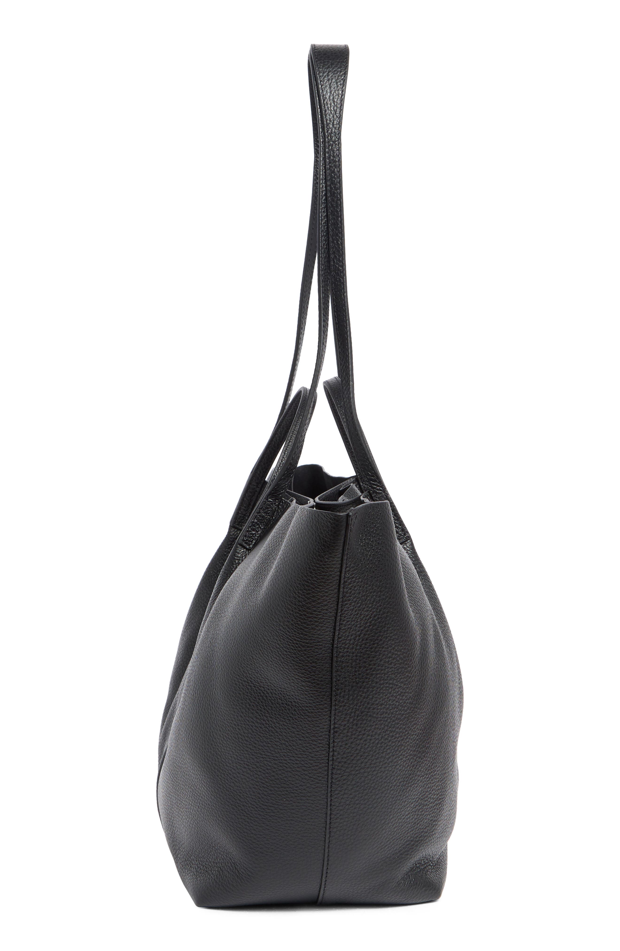 AllSaints Hannah Tote Bag, Alternate, color, Black