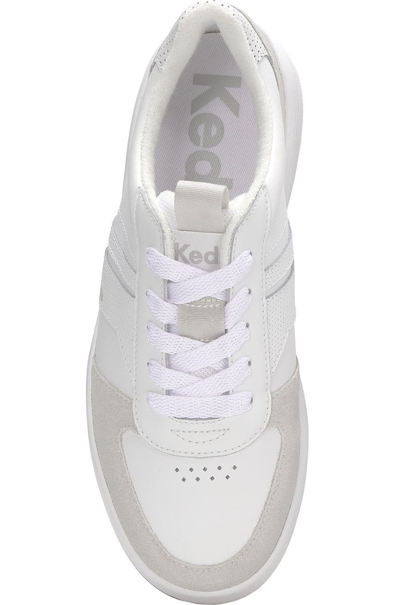 Keds<sup>®</sup> The Court Sneaker, Alternate, color, Keds Whites