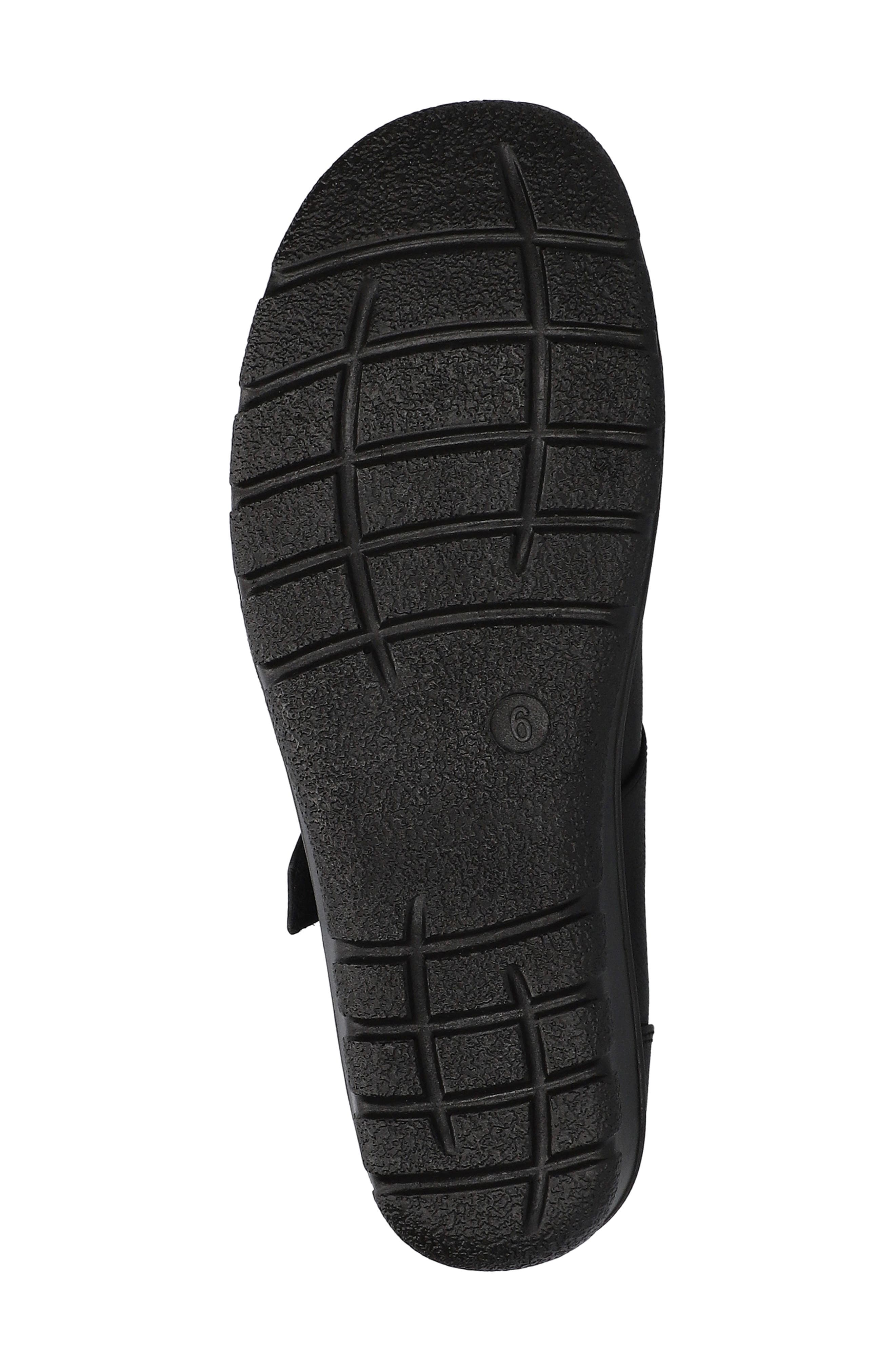 EASY STREET Archer Mary Jane Flat, Alternate, color, Black