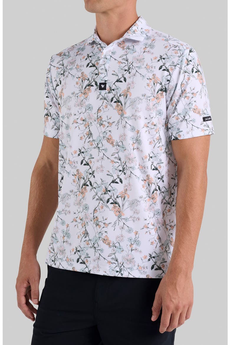 Core Performance Polo, Alternate, color, WILD ONE - FROSTY PETAL