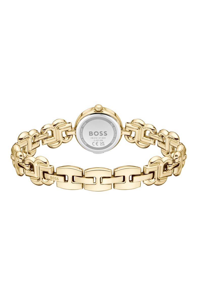 Double B Dressy Bracelet Watch, 23mm, Alternate, color, GOLD