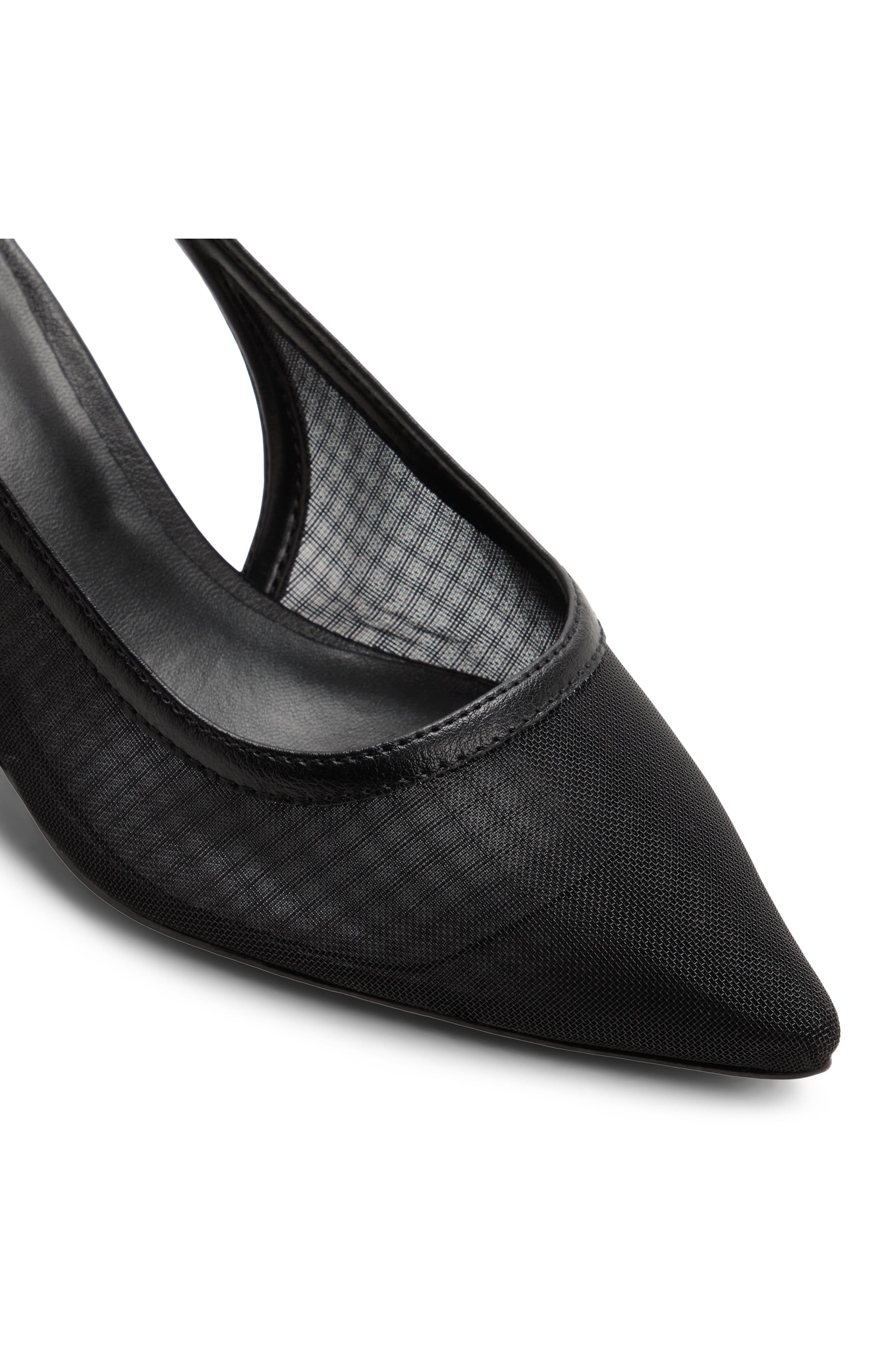Call It Spring By Aldo Dariahh Mesh Kitten Heel Pump, Alternate, color, Open Black