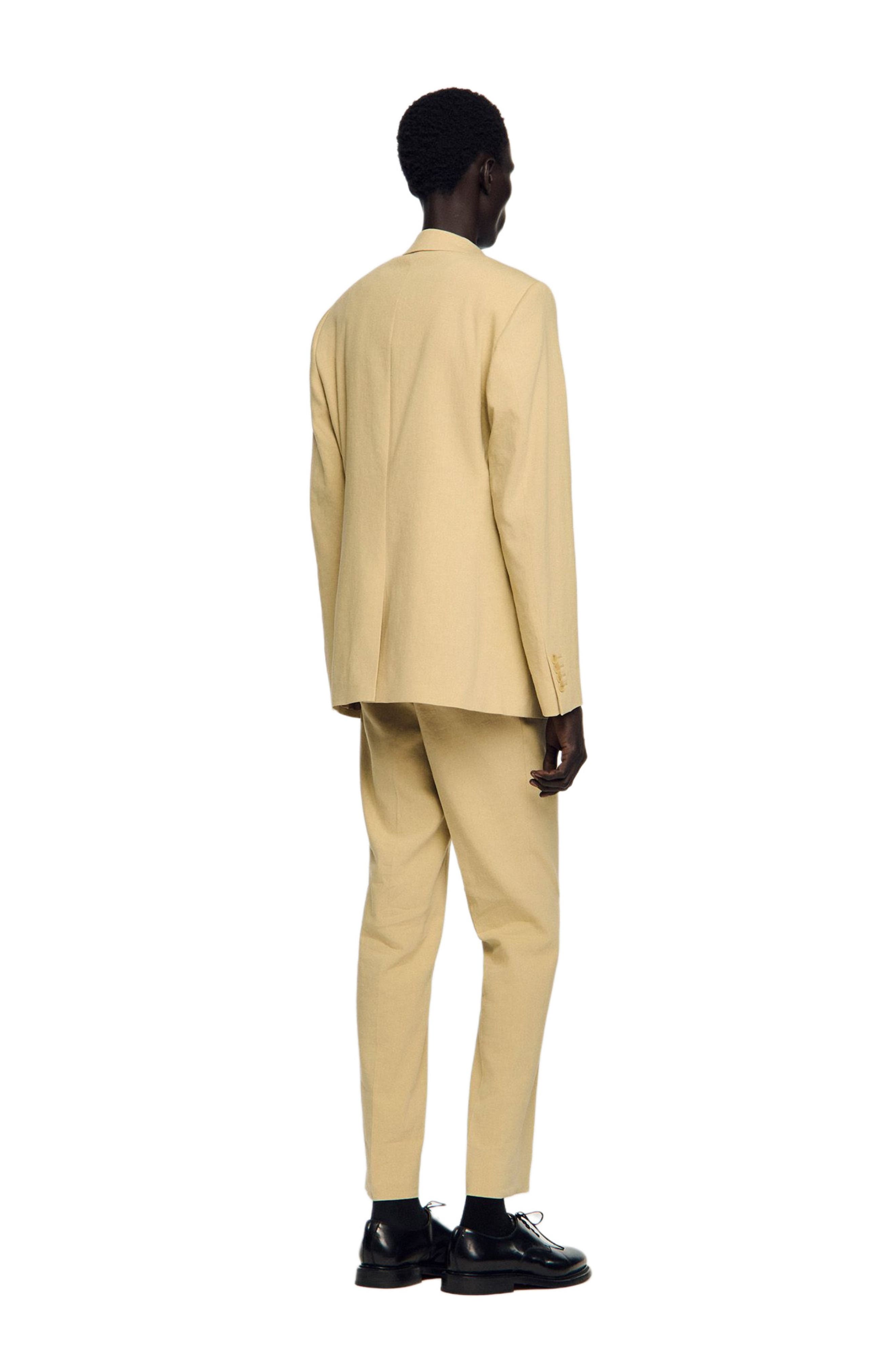 Classic linen suit jacket - image 2