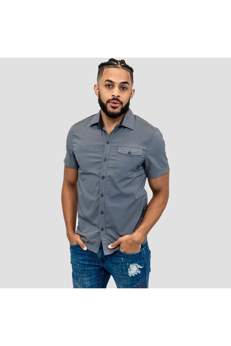 Switchback Short-Sleeve Shirt - Men's, Main, color, Gray