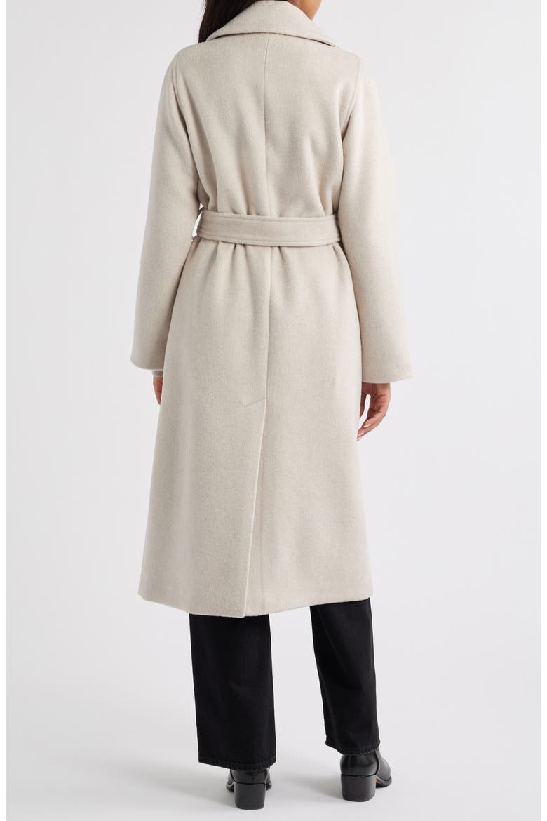 Tie Waist Coat, Alternate, color, DOVE