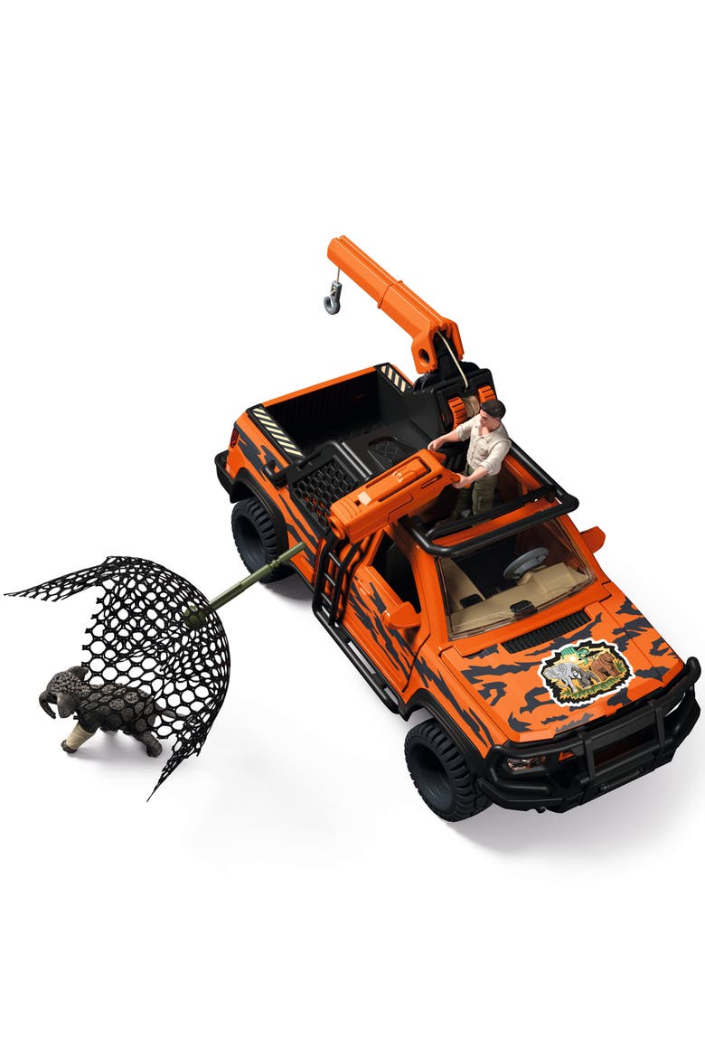 Wild Life, Off Road Adventure In The Jungle, 37 Piece Animal Rescue, Alternate, color, Multicolored