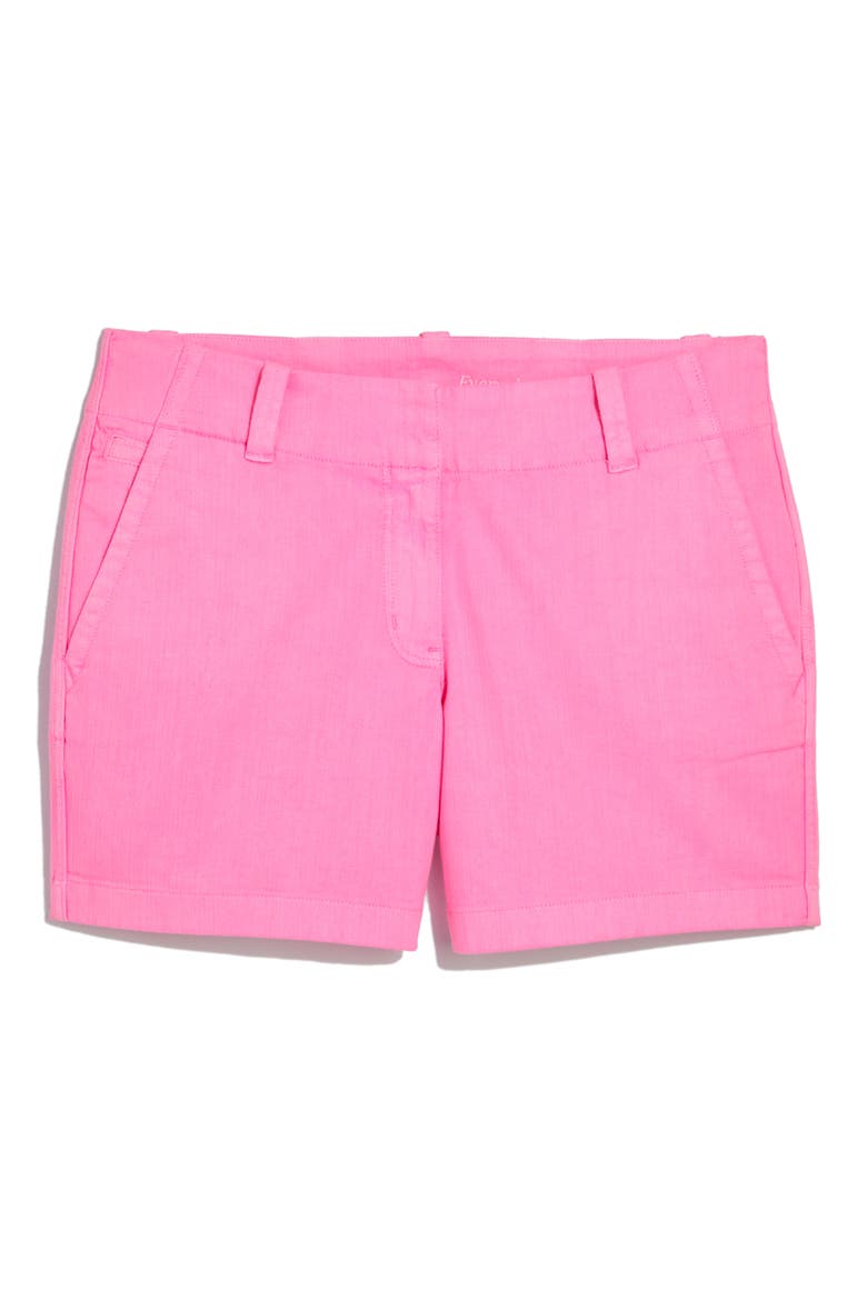 Everyday Herringbone Shorts, Main, color, NEON BLOOM