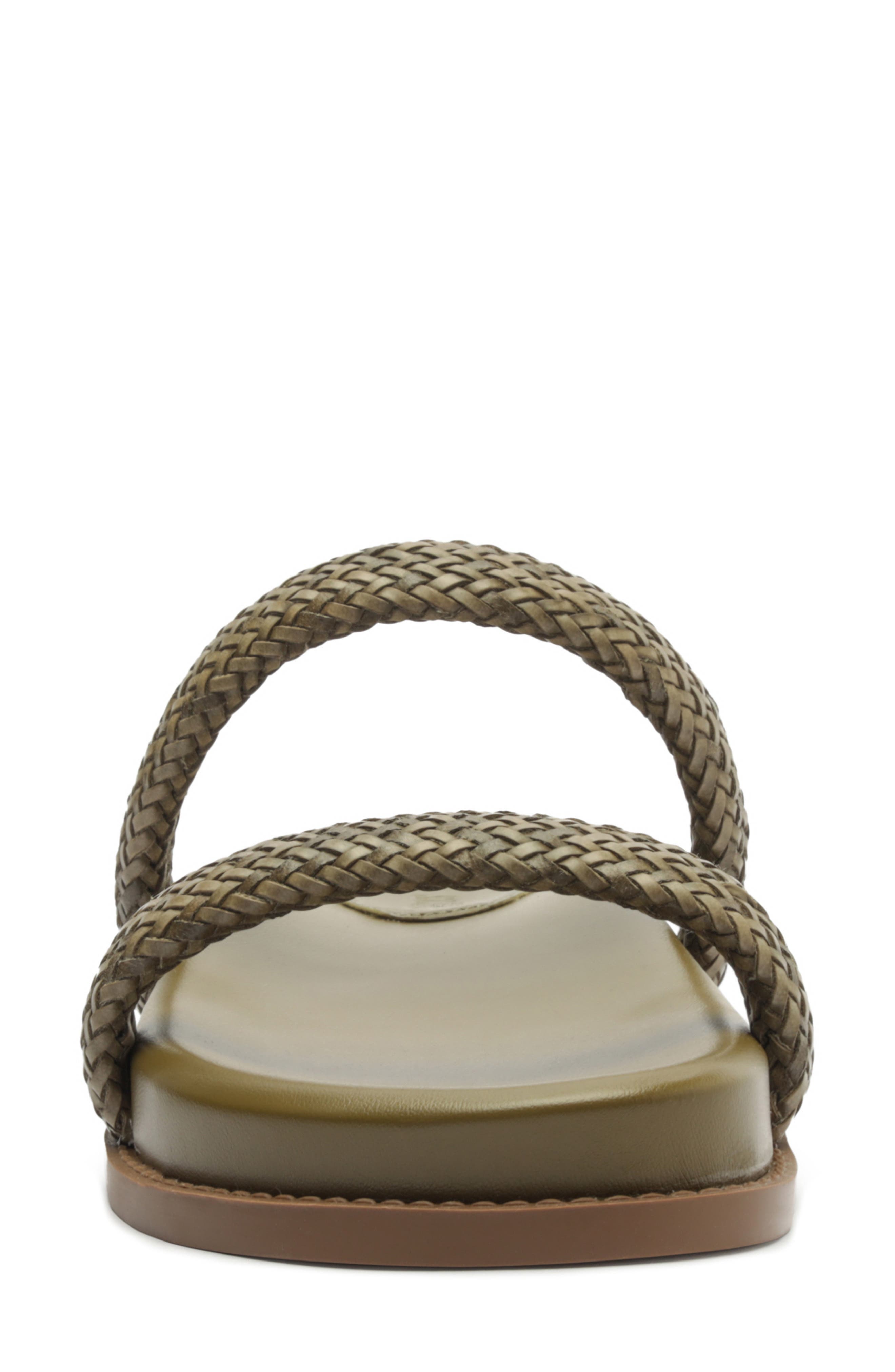 Ruby Sporty Slide Sandal, Alternate, color, MATCHA