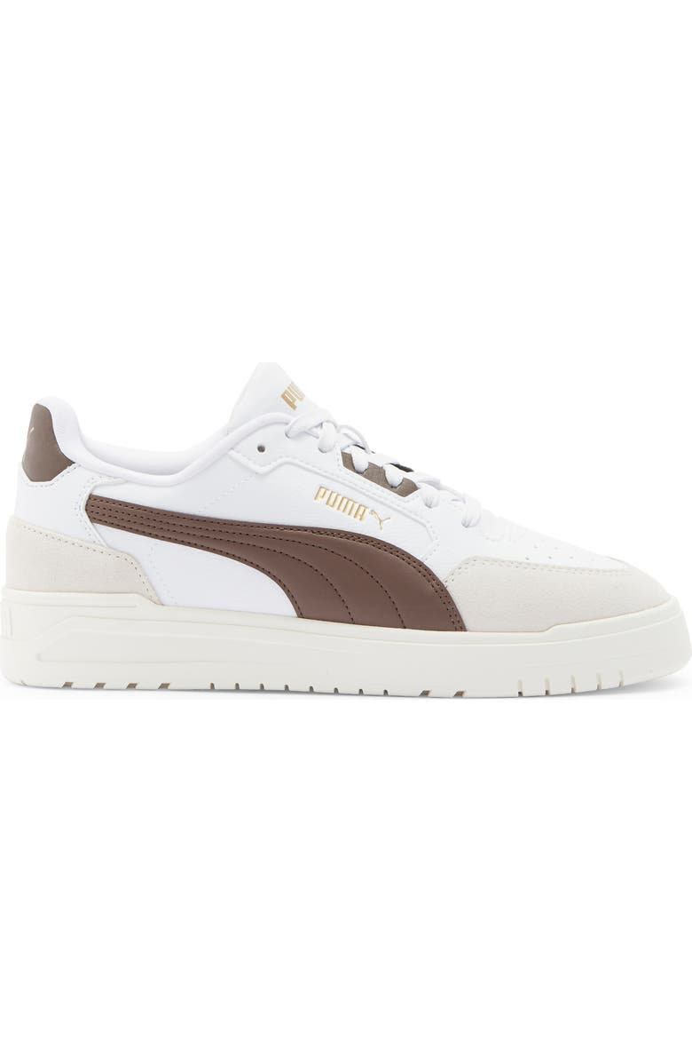 PUMA Shuffle Downtown OG Sneaker, Alternate, color, Puma White/ Flat Bronze/ Gray
