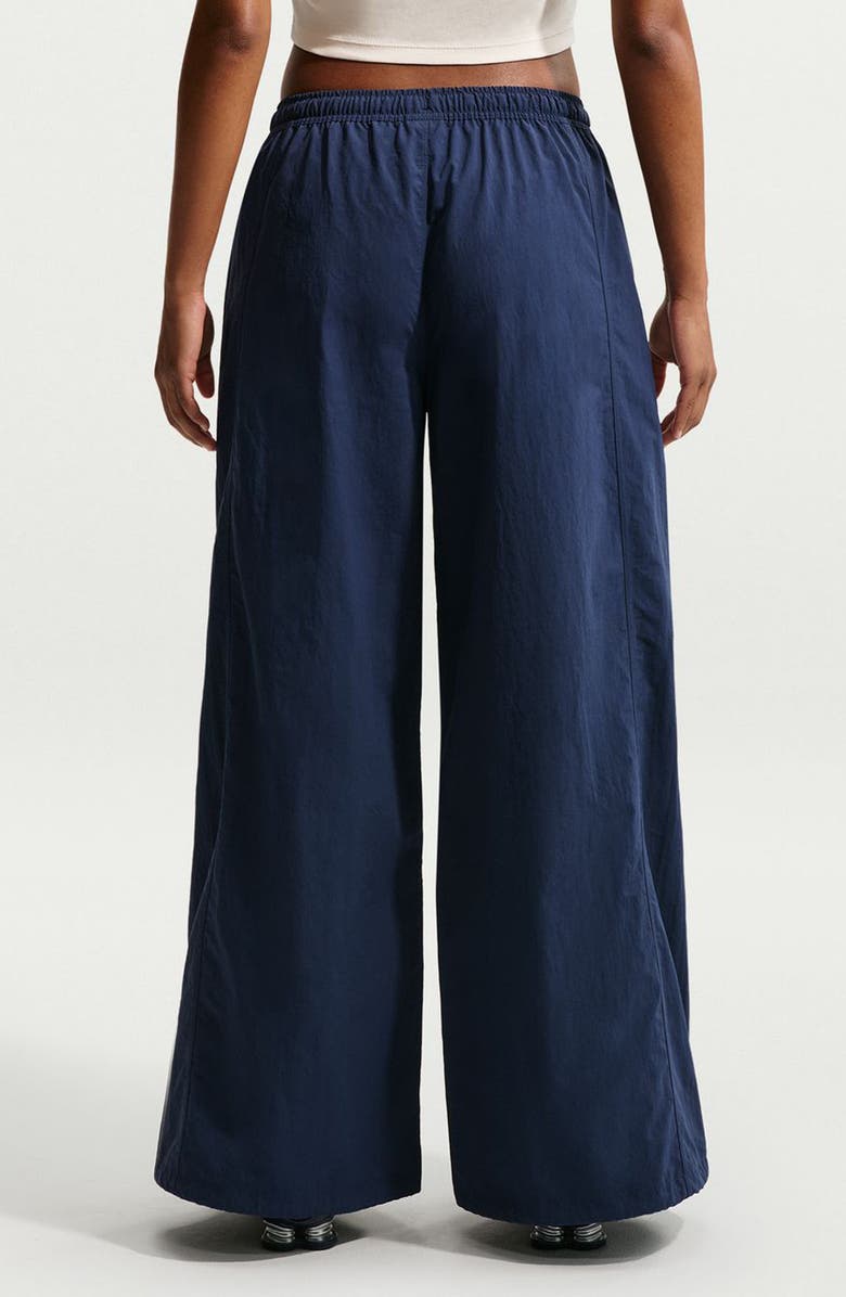 Nike Sportswear Loose Mid Rise Structured Pants, Alternate, color, Midnight Navy/ Sail