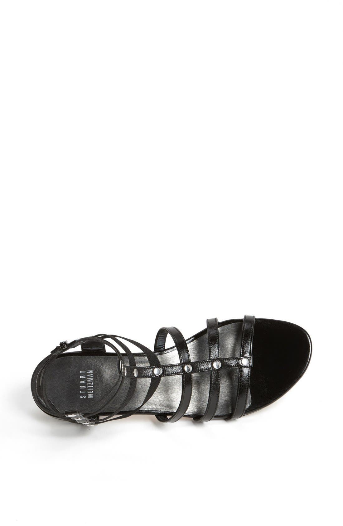 Stuart Weitzman 'Caesar' Gladiator Sandal, Alternate, color, 
