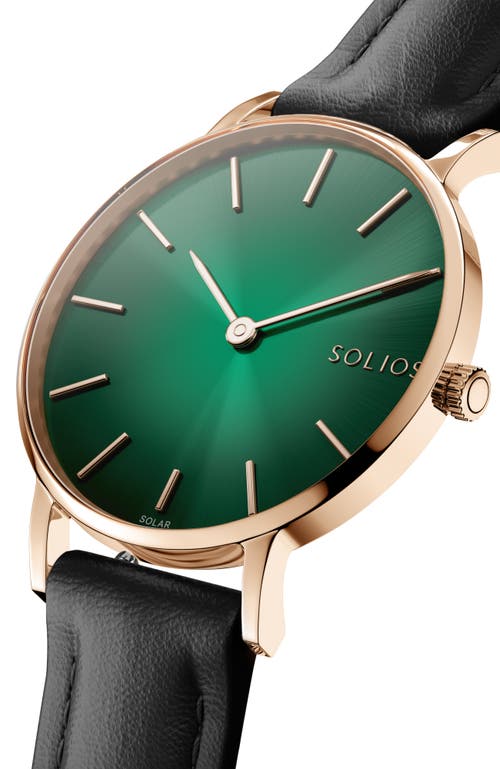 Solios Watches The Rainforest Classic | Green Dial