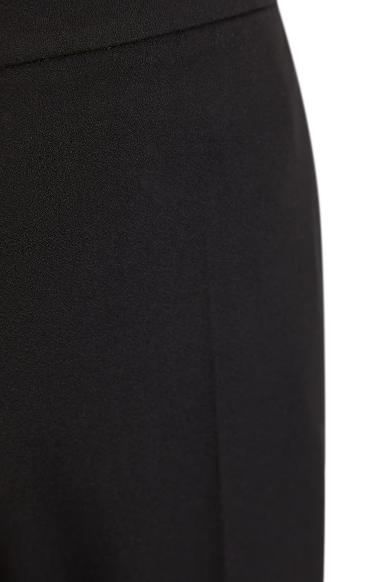 High Waist Woven Pants, Alternate, color, BLACK