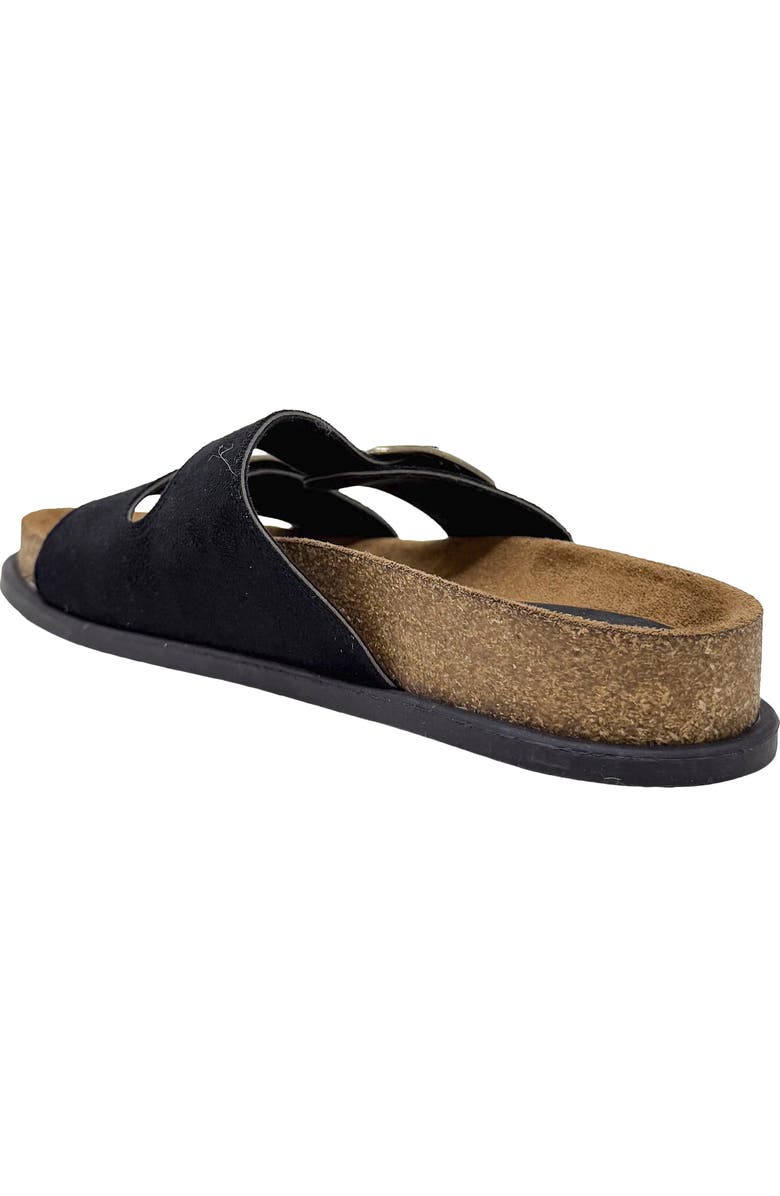 SHUSHOP Brooke Slide Sandal, Alternate, color, Black
