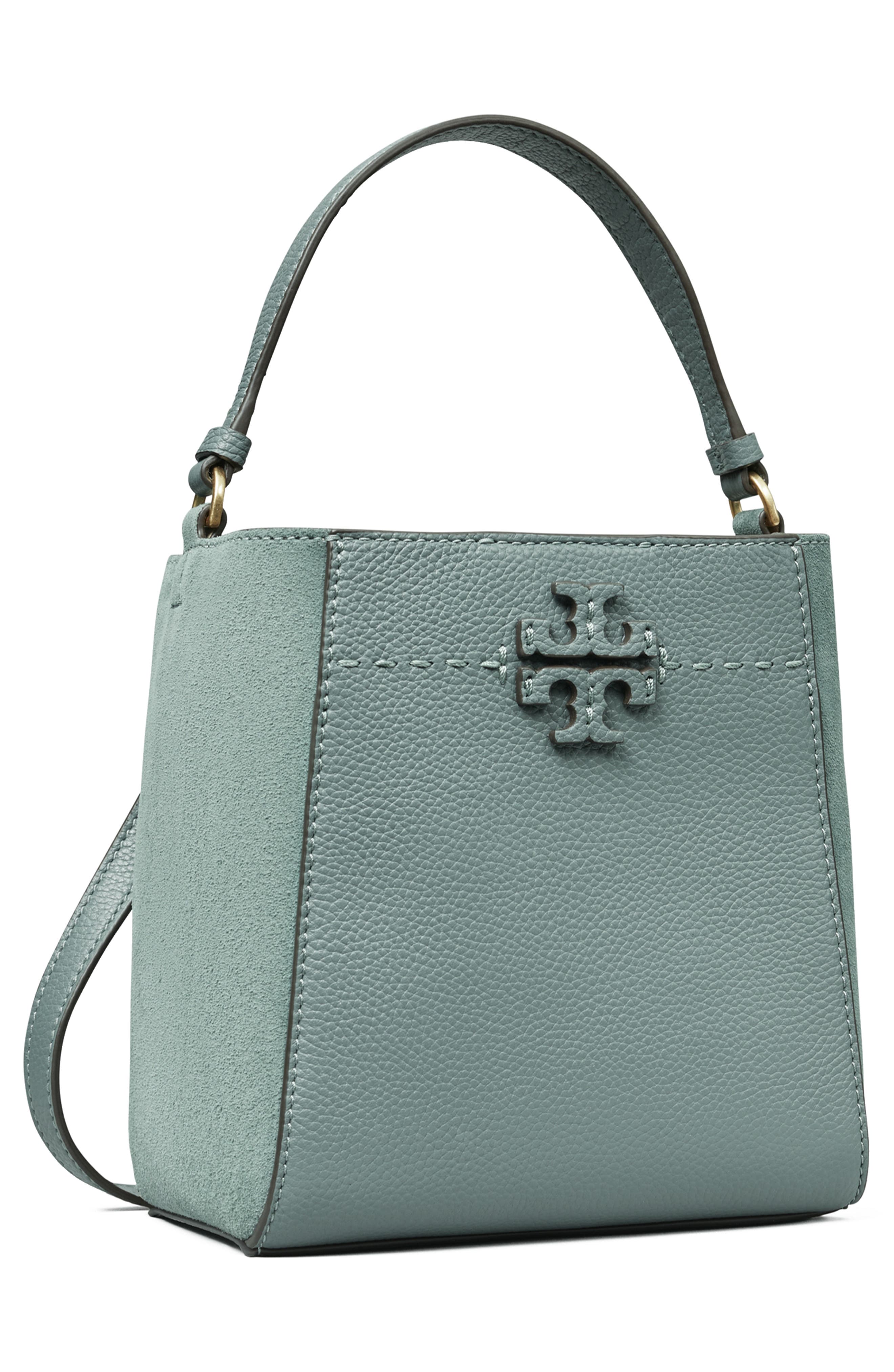 Tory Burch Small McGraw Bucket Bag, Alternate, color, 