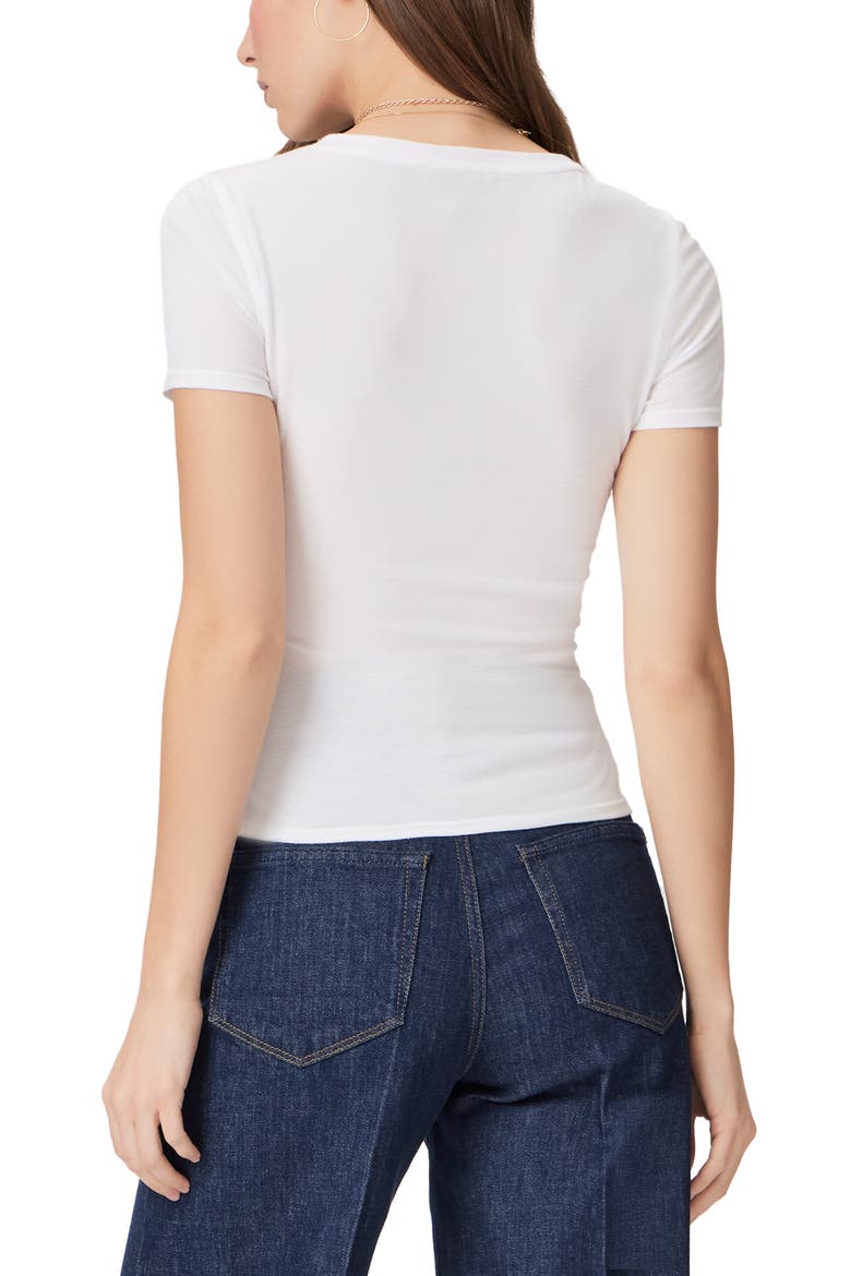 Noemi Crewneck T-Shirt, Alternate, color, WHITE