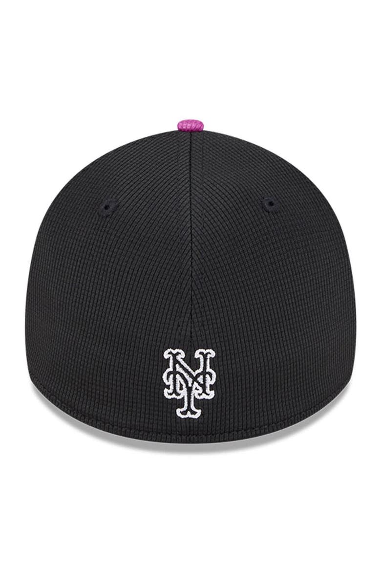 Men's New Era Charcoal/Purple New York Mets City Connect Batting Practice 39THIRTY Flex Hat, Alternate, color, Charcoal