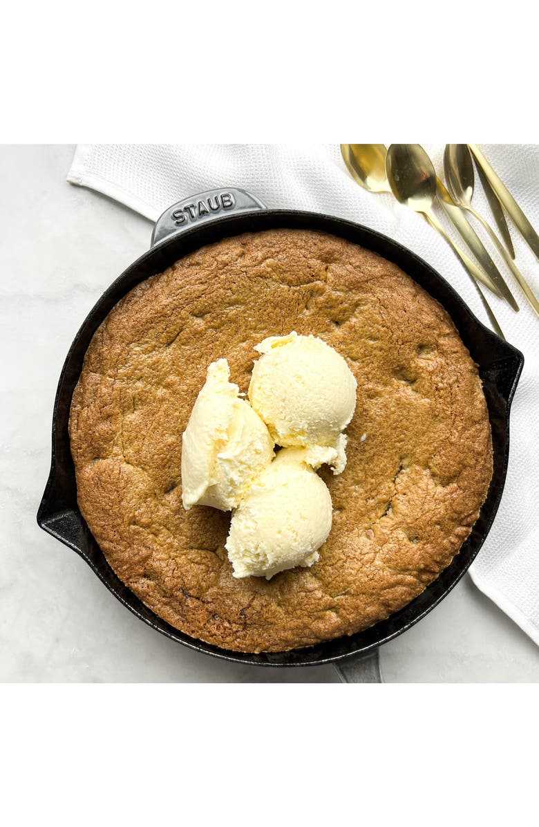 Staub 10" Enameled Cast Iron Fry Pan, Alternate, color,