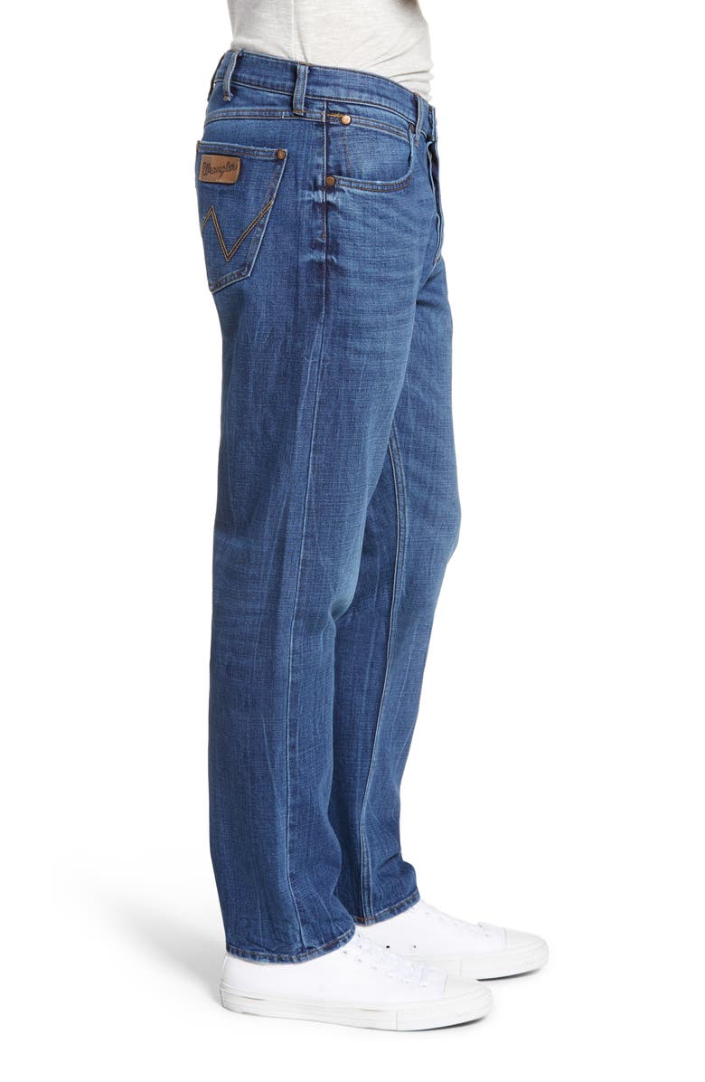 Wrangler Slider Slim Straight Leg Jeans, Alternate, color, 