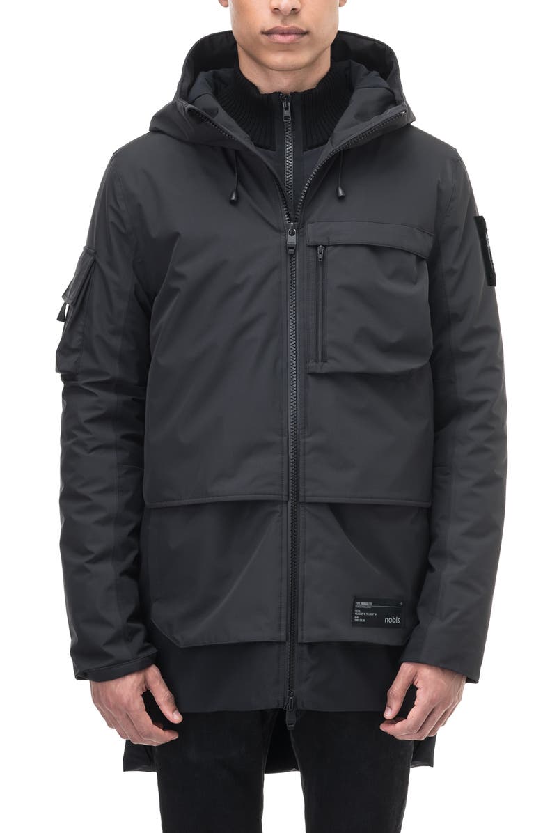 nobis Alta Waterproof & Windproof Hooded Jacket, Main, color, 