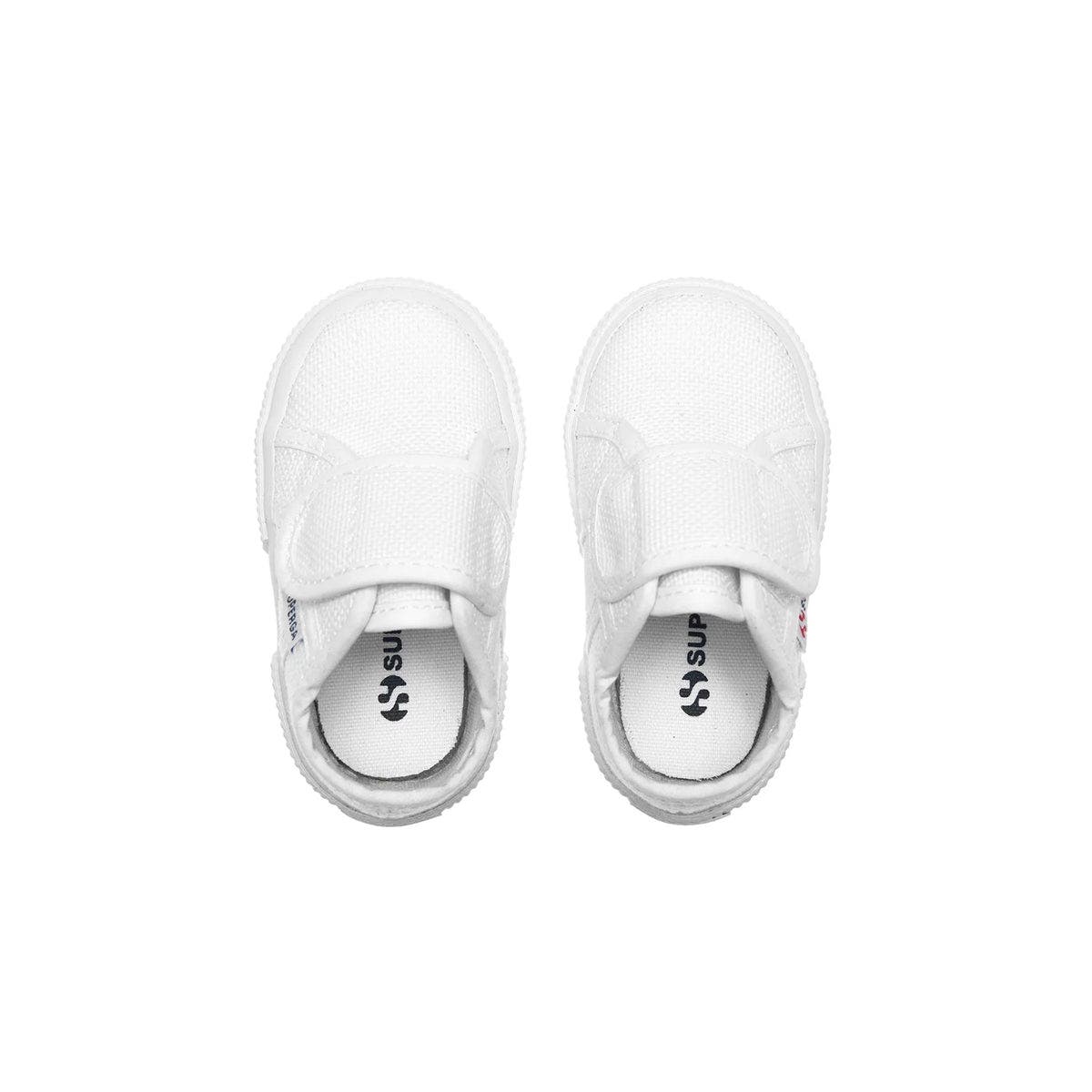Superga 2750 Kids Bstrap Sneakers, Alternate, color, White