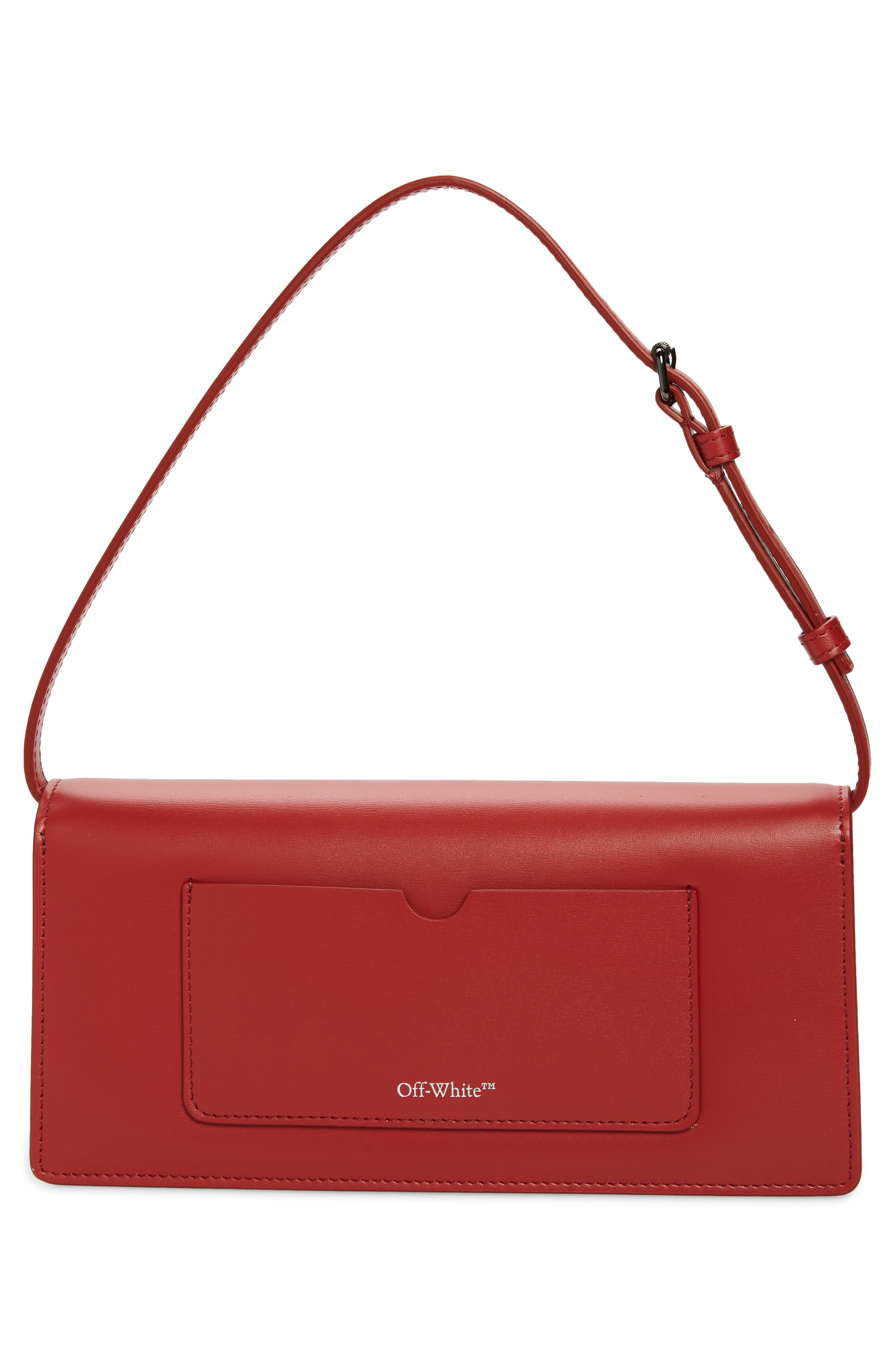 Jitney 1.0 Leather Shoulder Bag, Alternate, color, BRICK RED